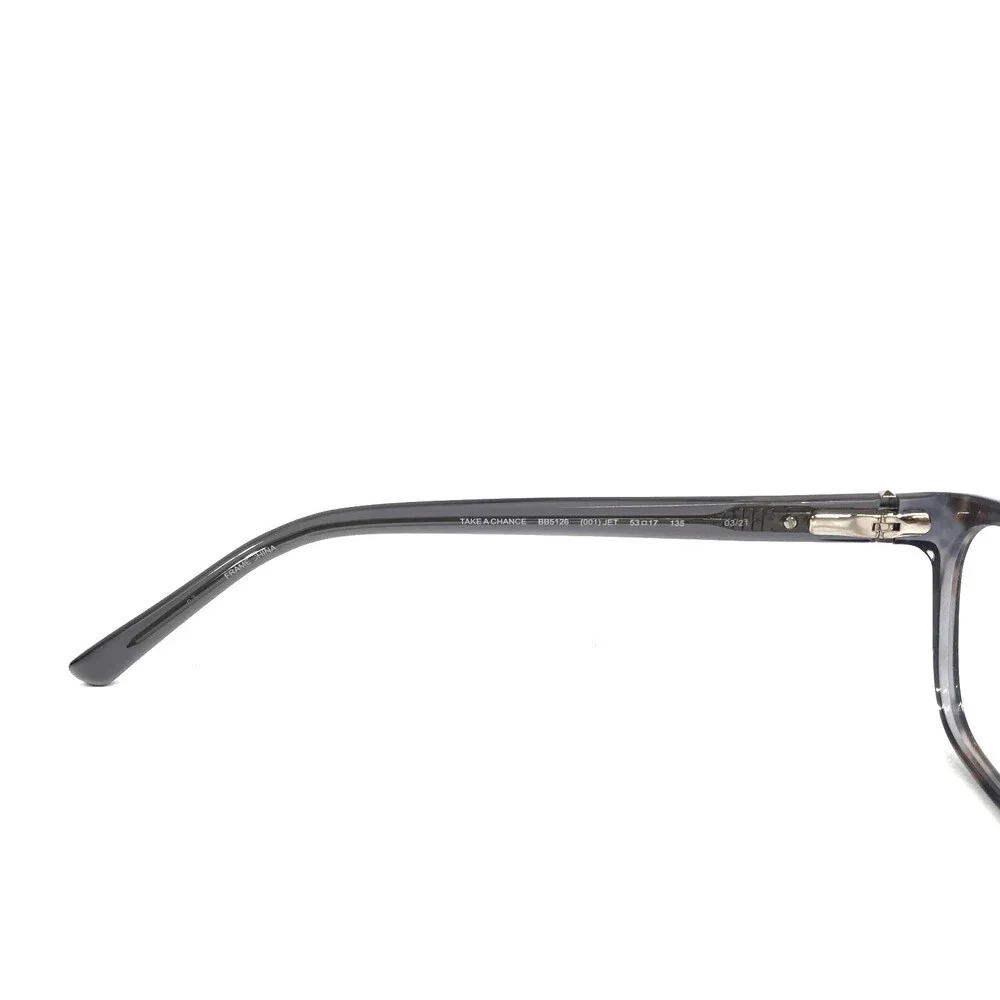 Bebe Eyeglasses Frames BB5126 001 JET Brown Grey Brown Tortoise 53-17-135